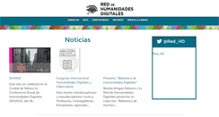 Desktop Screenshot of humanidadesdigitales.net