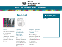 Tablet Screenshot of humanidadesdigitales.net